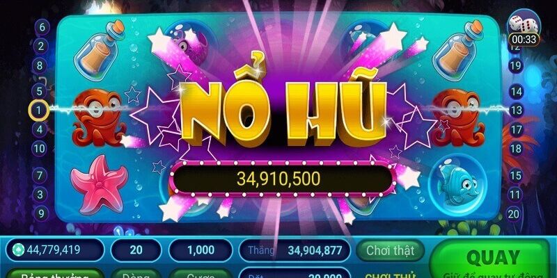 hướng dẫn chơi game nổ hũ