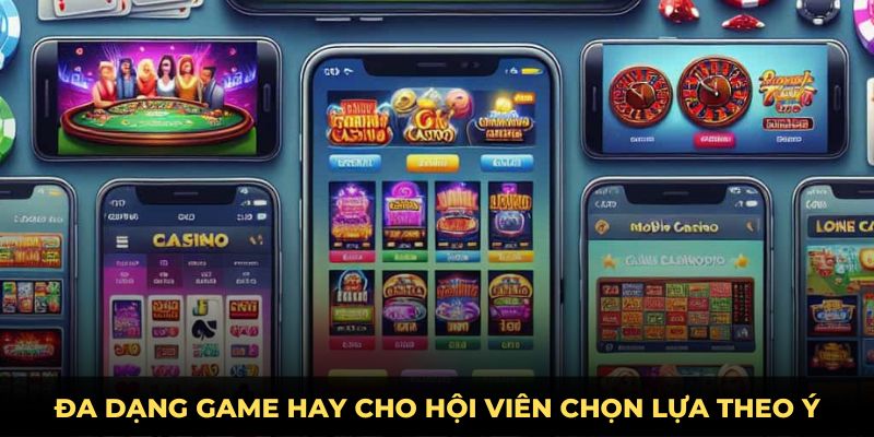 đa dạng game tại king88 